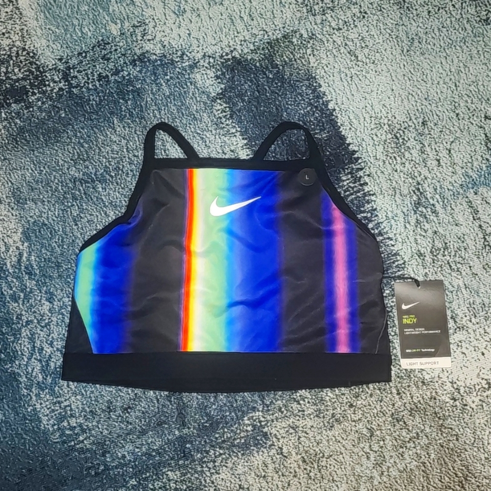 Nike Pro Indy Light Support Sports Bra - Large / L
